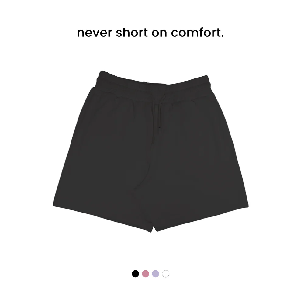SHORTS - UNISEX TERRY COTTON [4 Solid Colours] [280 GSM]